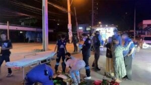 Young man leaps from moving car in Pattaya after hip-hop festival