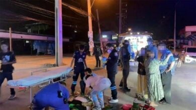 Young man leaps from moving car in Pattaya after hip-hop festival