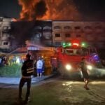 Fire ravages Ranong market building, efforts save nearby school | Thaiger