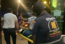 Myanmar worker injured in knife fight at Pattaya hotel