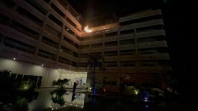 Heroic dad rescues family in Pattaya condo blaze