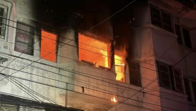 Overnight phone charging sparks fire in Samut Prakan building