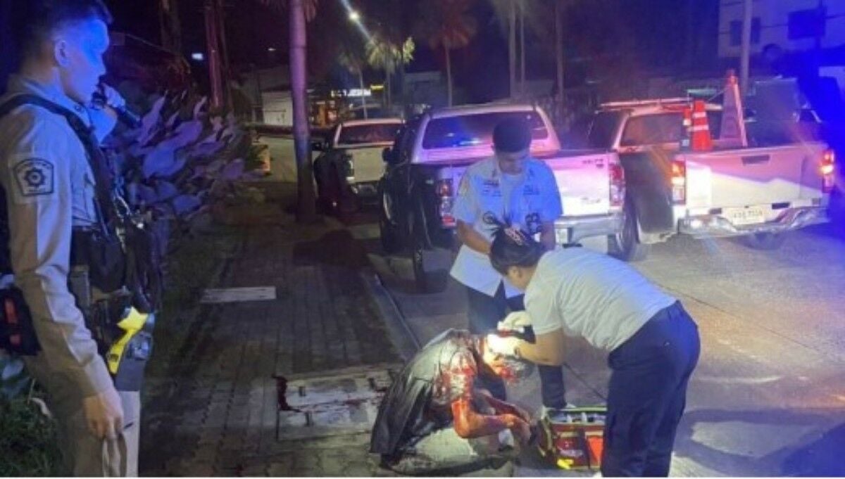 Man slashed in head after row with fisherman in Phuket park