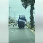 Overloaded truck in Phuket sparks road safety concern (video)