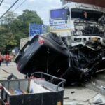 Truck&#8217;s sudden U-turn causes chaos on Thepkrasattri Road, Phuket | Thaiger