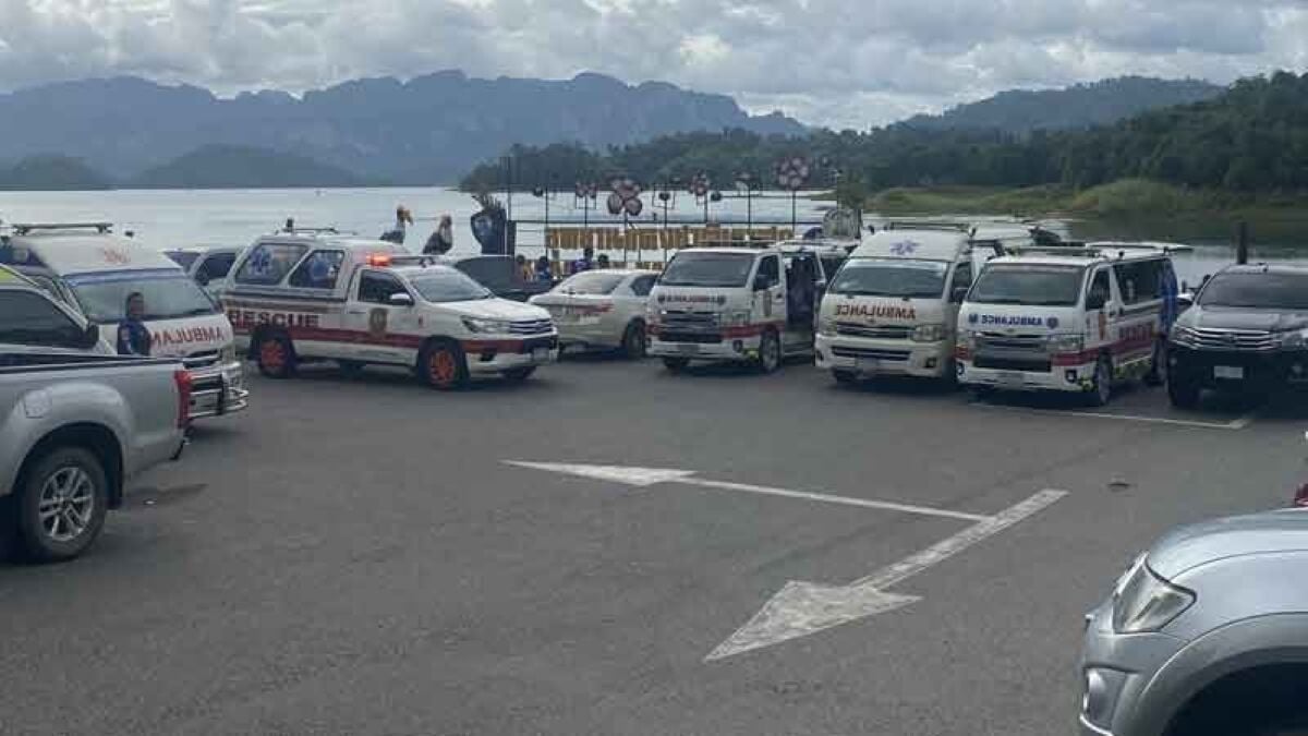 French tourist missing after boat capsizes in Surat Thani