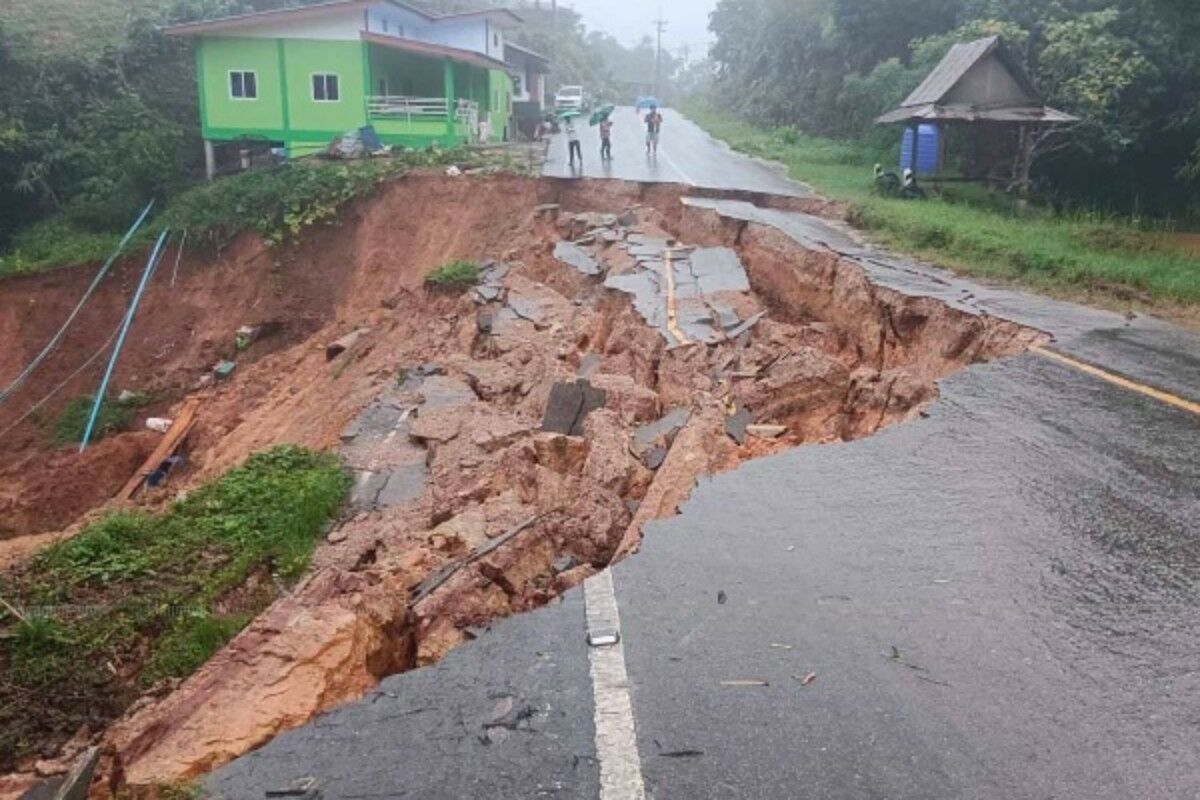 District in Chiang Mai faces landslide threat amid waterlogged soil