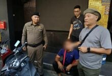 Former cop caught  on the wild side of Pattaya Walking Street