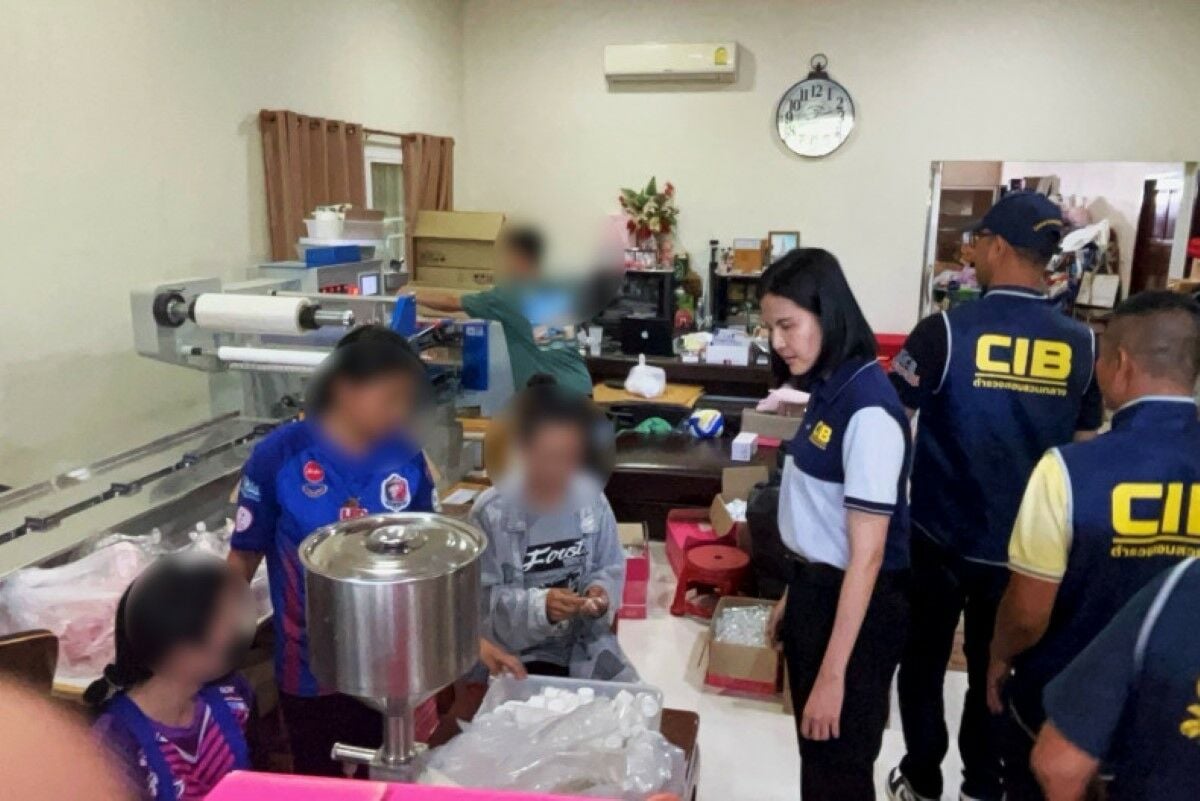 Beauty and the bust: Cops raid fake Khon Kaen cosmetics factory