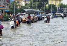 Severe flooding in Samut Prakan as seawater rises unexpectedly | Thaiger