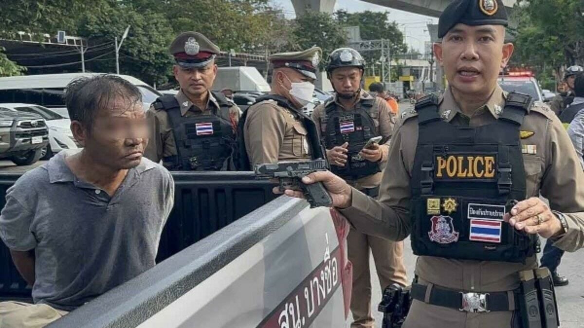 Intoxicated Thai man arrested for false report of monk firing gun