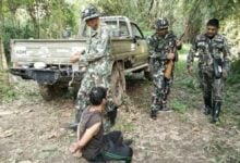 Illegal hunter poached in Sri Nakarin Dam National Park