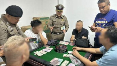 Police raid exposes illegal gambling in Bangkok restaurant