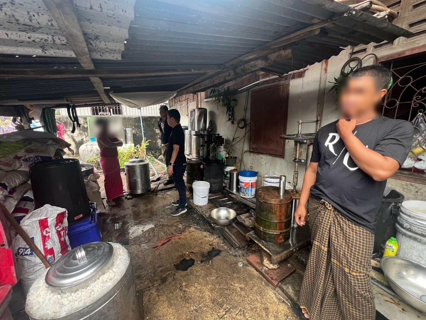 Police churn up Burmese gang’s dirty ice cream operation (video)