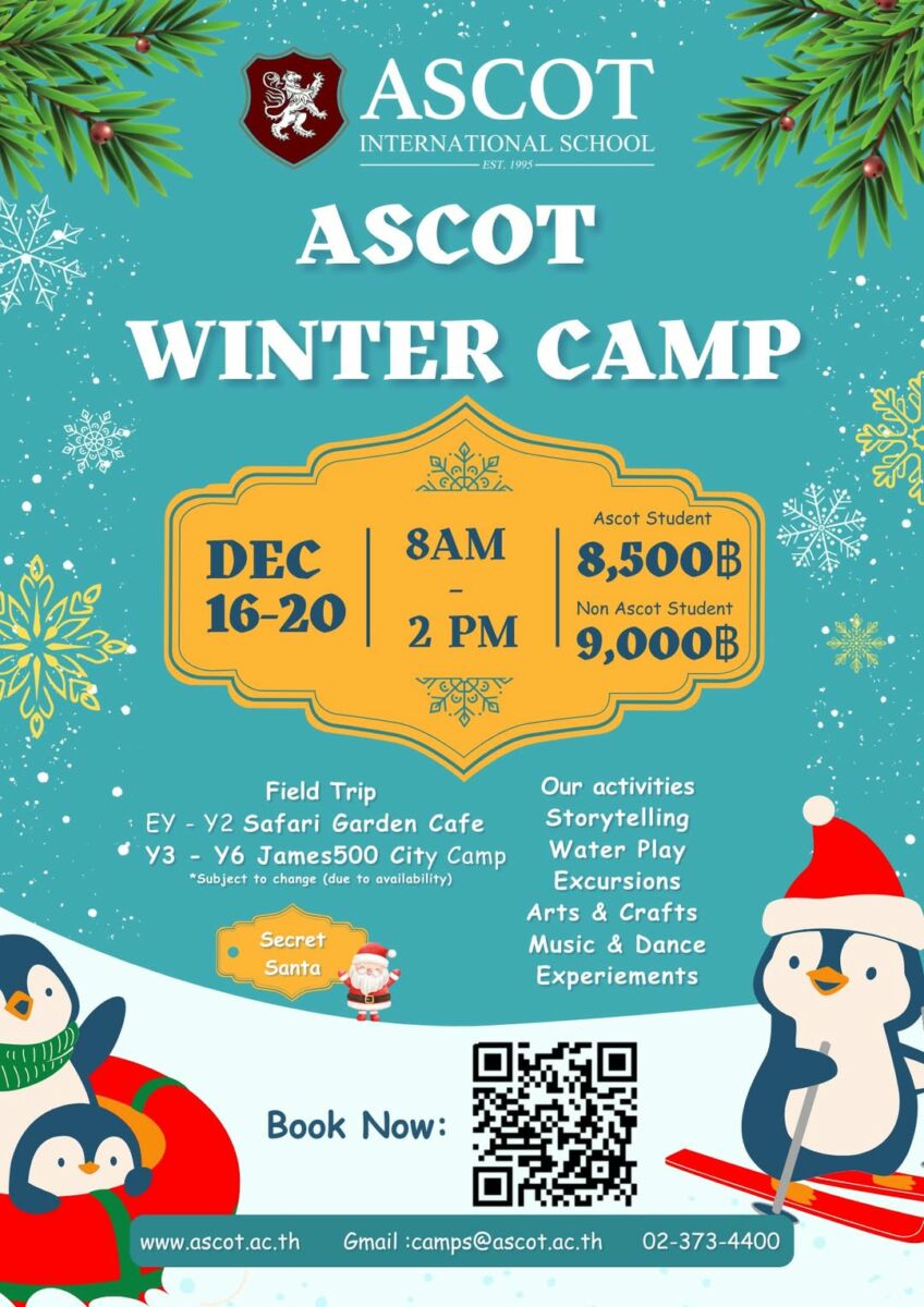 Ascot Winter Camp 2024 poster