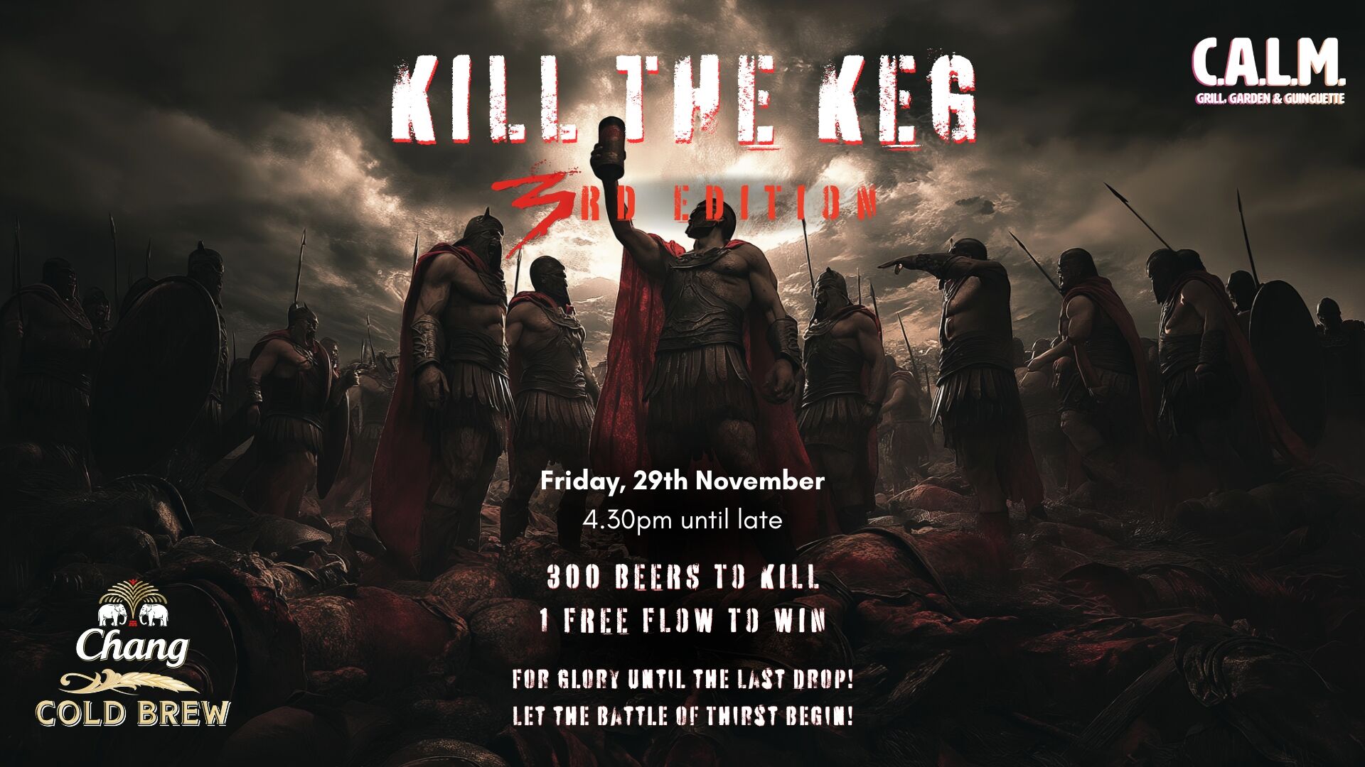 Kill The Keg #3rd Edition at CALM Bangkok, one of the best things to do in Bangkok this weekend