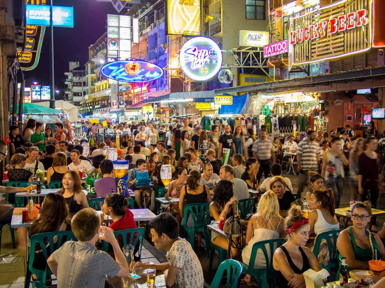 Khao San Road festive bookings hit a European slump (video)