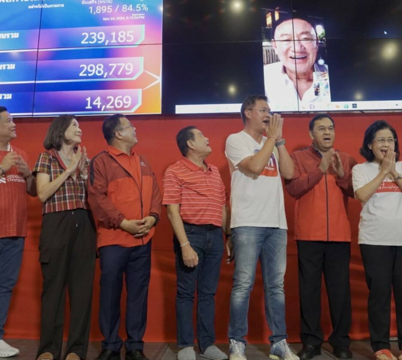 Pheu Thai secures Udon Thani election win, credits Thaksin