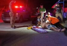 Road to recovery: Drunk foreign man hits the pavement in Thailand