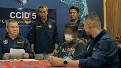 Cyber police arrest scammer who defrauded politician’s daughter of 650,000 baht