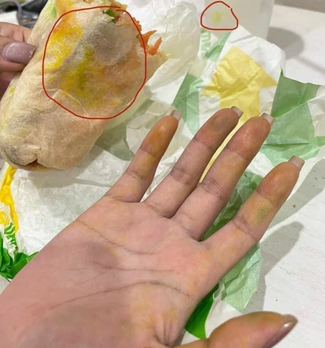 Subway: Thailand customers’ ink-stained sandwich surprise