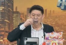 Thai news presenter sparks concern by drinking tap water on air (video)