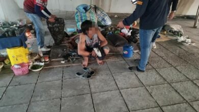 Burmese man arrested for stealing wiring in Bang Lamung