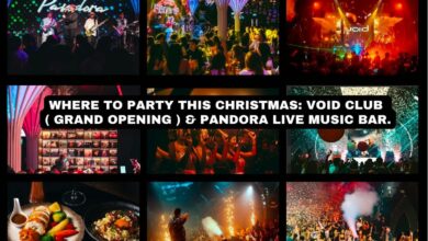 Where to party on Christmas in Bangkok . VOID Club or Pandora Live Music Bar