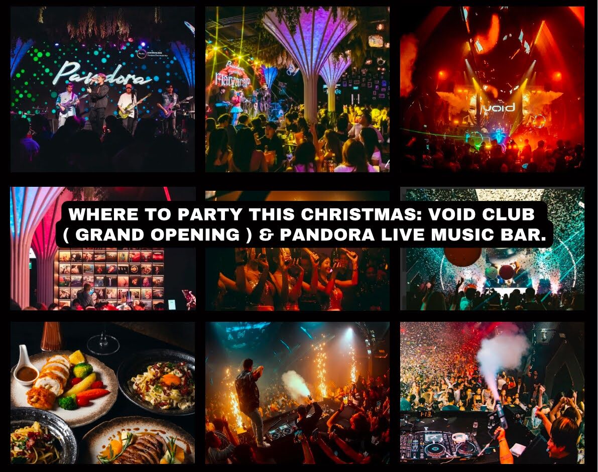 Where to party this Christmas: VOID Club or Pandora Live Music Bar?