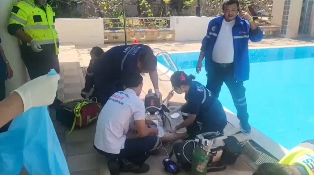 Christmas horror: Dutchman hits his head in Pattaya pool | News by Thaiger