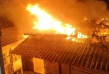 Fire in Bangkok’s Phetkasem community damages four homes