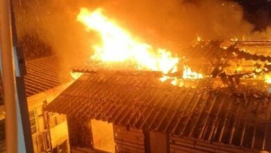 Fire in Bangkok’s Phetkasem community damages four homes