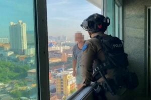 Foreign man safely rescued after suicide attempt in Pattaya condo