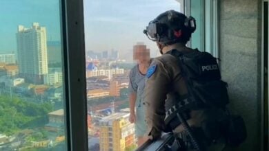 Foreign man safely rescued after suicide attempt in Pattaya condo