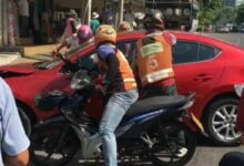 Foreign driver at large after hit-and-run and chase in Bangkok (video)