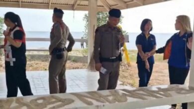 British man commits suicide, leaving sand messages for Thai wife | Thaiger