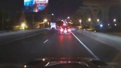 Shocking drive: Fallen wire sparks trouble on Rama II Road (video)