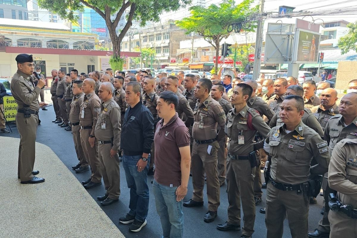 Thai police exercise as apology for police's misconduct