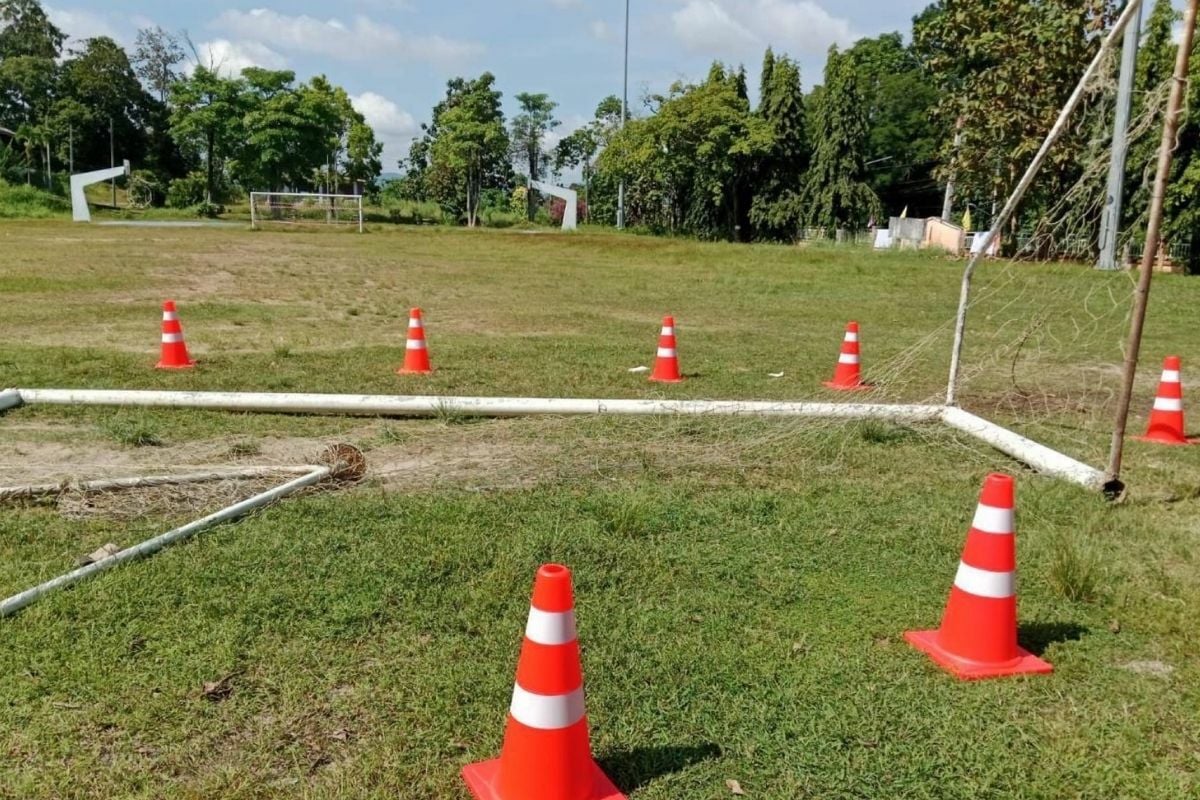 10 year old dies in football goal accident in Phuket school