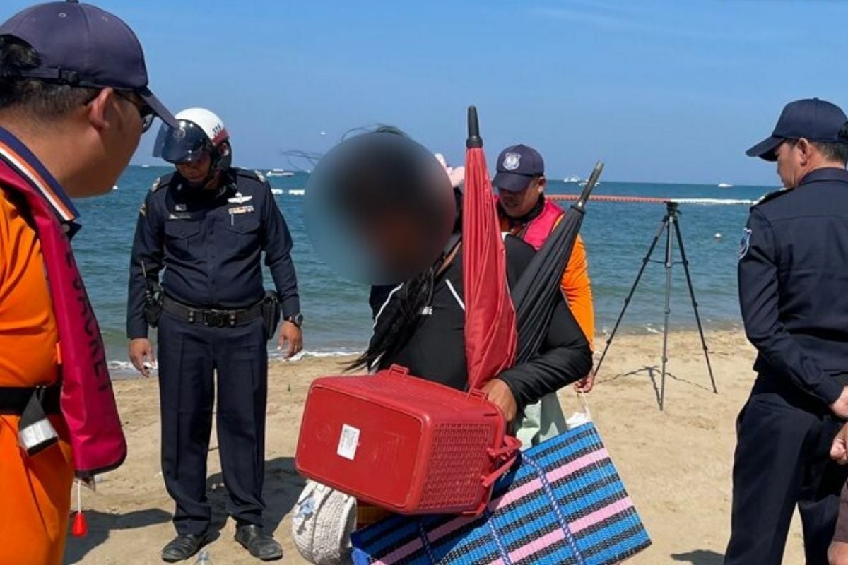 homeless drug Pattaya beach