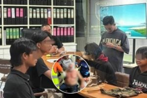 4 Pattaya teenagers arrested for brutally attacking and robbing Belgian man 