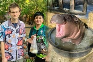 Ethereum co-founder donates 10 million baht gift to Moo Deng and friends