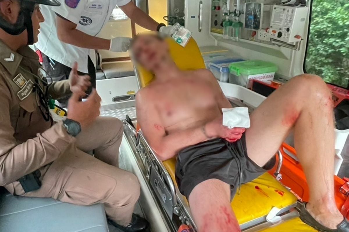 Russian man arrested for rampage and knife attack at Phuket hotel