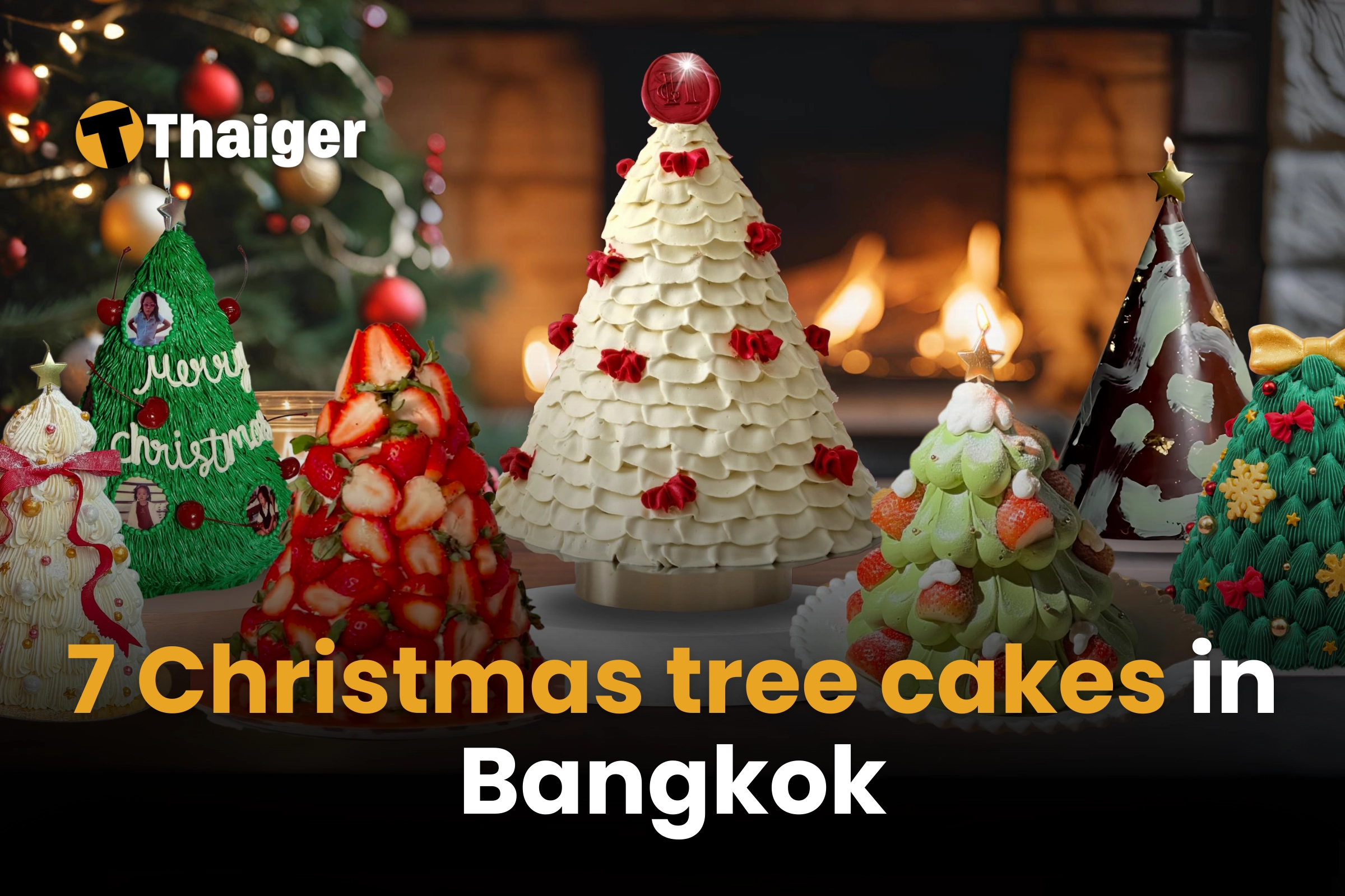 7 best Christmas tree cakes in Bangkok