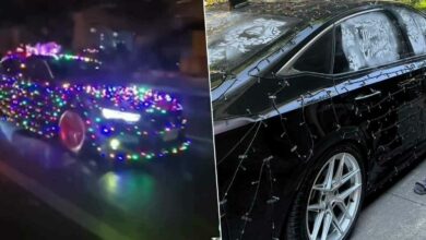 Festive crackdown: Car decked with lights halted in Bangkok | Thaiger