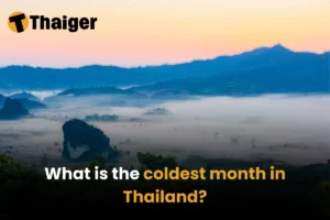 What is the coldest month in Thailand?