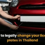 How to legally change your licence plates in Thailand | Thaiger