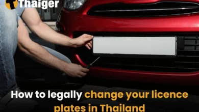 How to legally change your licence plates in Thailand