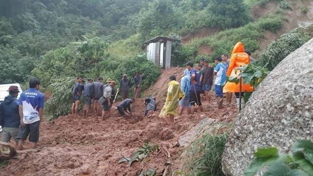 Landslide on Koh Samui leaves two missing amid heavy rain