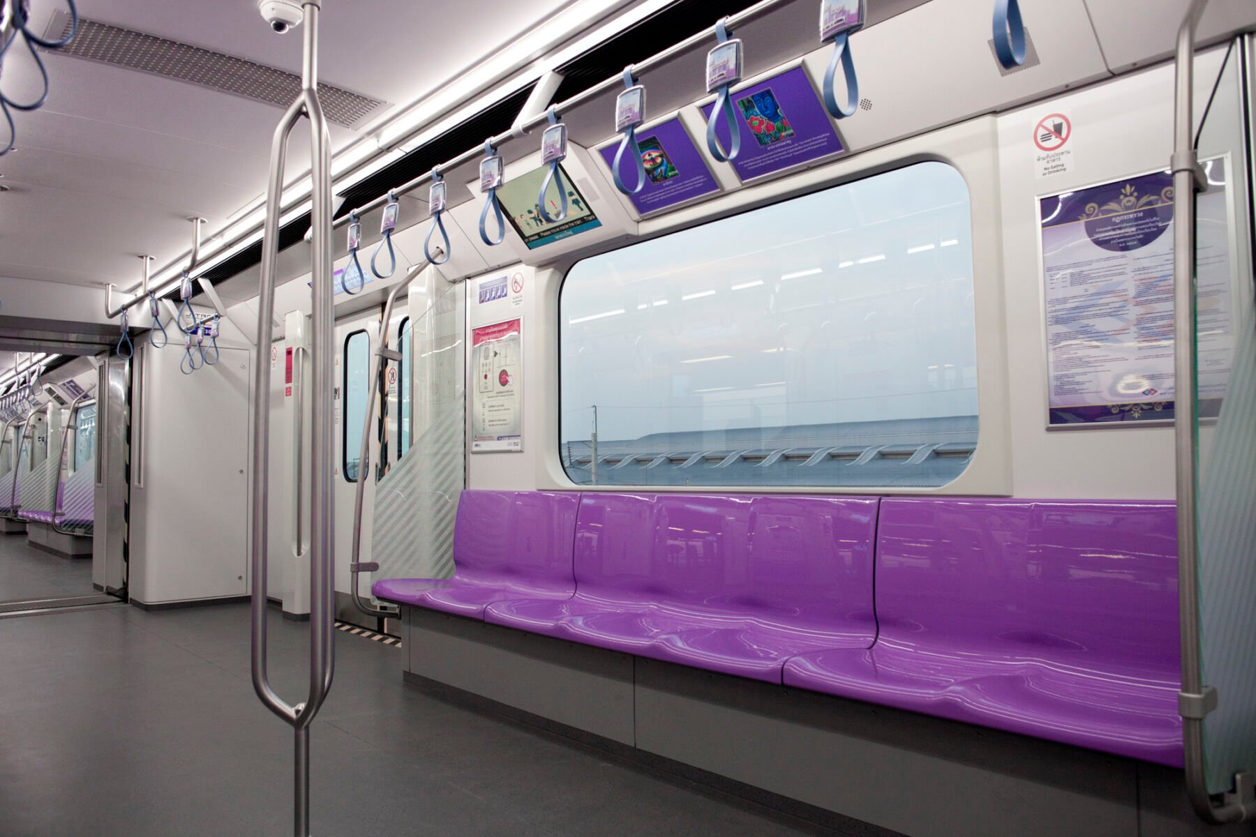 Bangkok's Purple Line extension nears halfway mark 